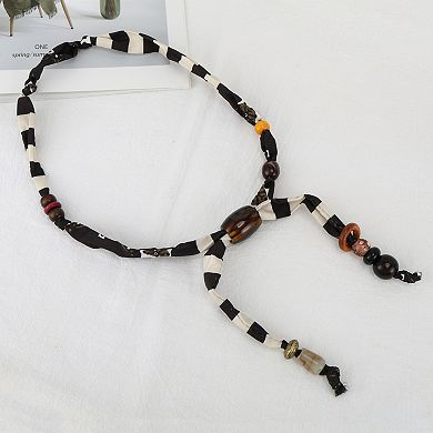 Patchwork Collarbone Necklace 1Pc