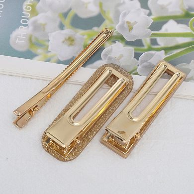 Elegant Hair Clip Orange 3Pcs