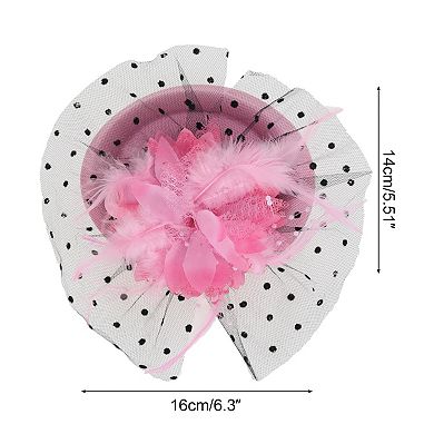 Elegant Top Hat Hair Clip 1 Pc