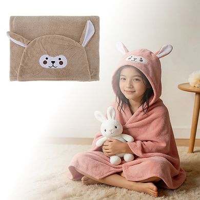 1Pc Cute Little Monkey Soft Bath Towel 55.12"