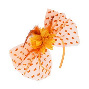 1 pc Mesh Feather Headband