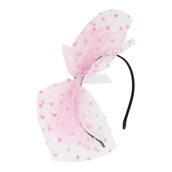 1 pc Bow Mesh Headband