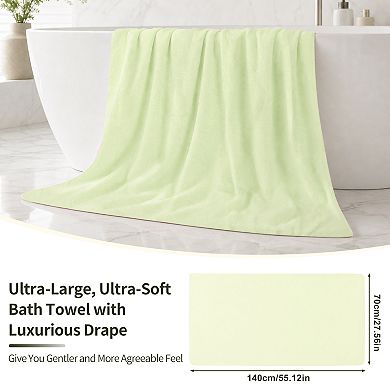 1Pc Embossed Bears Bath Towel