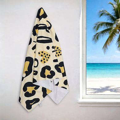 1Pc Leopard Beach Towel