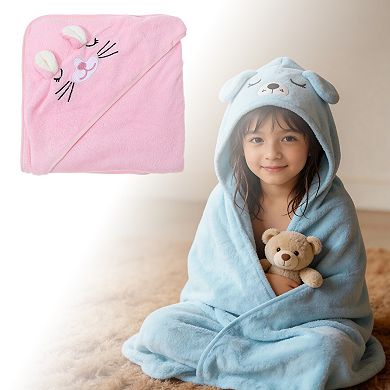 1Pc Rabbit Eyes Closed Bath Towel