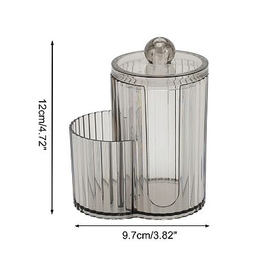 1Pc Two-in-One Bath Canister Acrylic Plastic