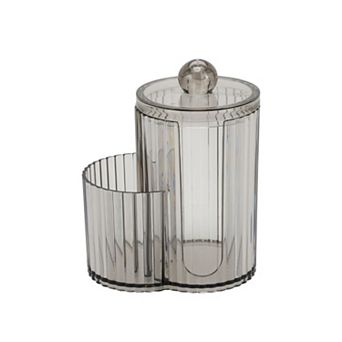 1 pc Two-in-One Bath Canister Acrylic Plastic