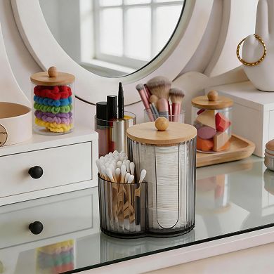 1Pc Two-in-One Bath Canister