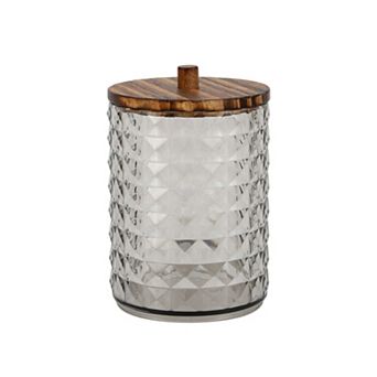 1 pc Dustproof Diamond-pattern Bath Canister