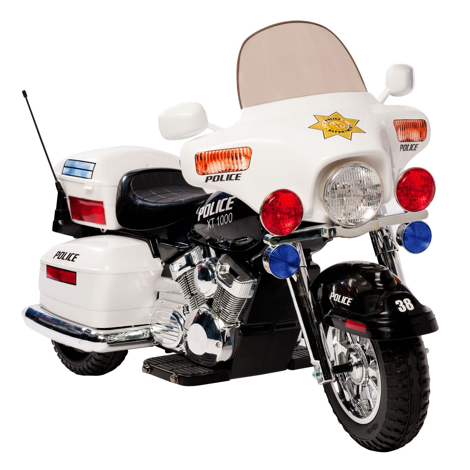 national products 12v police motorcycle