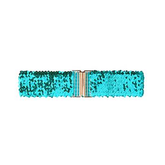 Women's Sequins Decor Belt Perfect Accessory for Dresses and Blouses