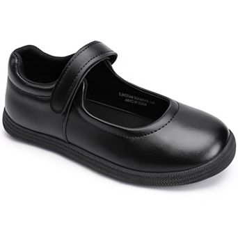 HOMEHOT Girls Mary Jane Shoes School Uniform Flats Cute Dress Shoes for Little/Big Kids