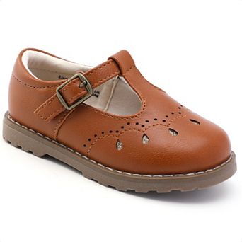 HOMEHOT Toddler Girls Mary Jane Shoes Dress Shoes for Little Kids