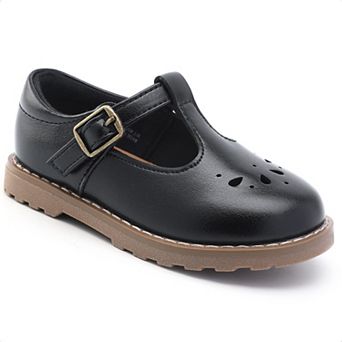 HOMEHOT Toddler Girls Mary Jane Shoes Dress Shoes for Little Kids