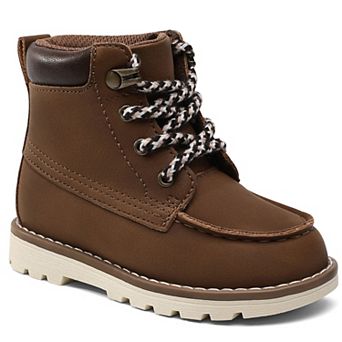 HOMEHOT Boys Ankle Boots Anti Slip Lace Up High Top Sneakers Boot for Toddler/Little Kid/Big Kid