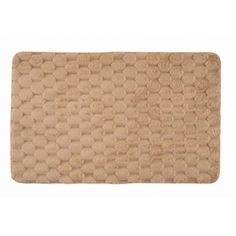 Luxury Bathroom Rug - Ultra Soft Absorbent Microfiber Bath Mat, Non Slip Shaggy Shower Rug 24"x16"