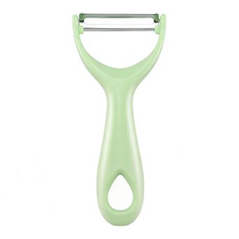 Plastic Vegetable Peeler, Durable Apple Peeler with Ergonomic Handle for Kitchen