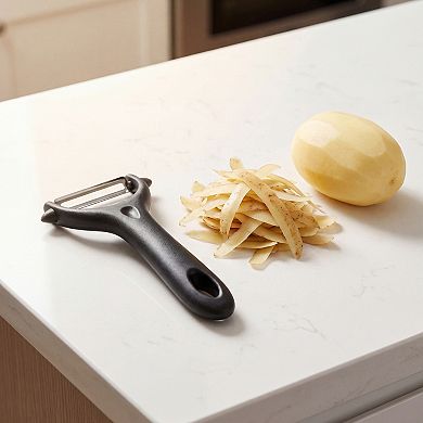 Plastic Vegetable Peeler, Durable Potato and Apple Peeler with Ergonomic Handle, for Kitchen