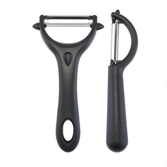 Plastic Vegetable Peeler, Durable Potato and Apple Peeler with Ergonomic Handle, for Kitchen
