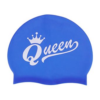 1 pc Waterproof Crown Swim Cap