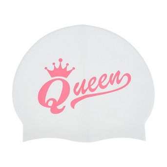1 pc Waterproof Crown Swim Cap