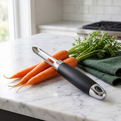 Extra-Thick Stainless Steel Vegetable Peeler, Durable Potato Peeler with Ergonomic Handle 7.8x1 inch