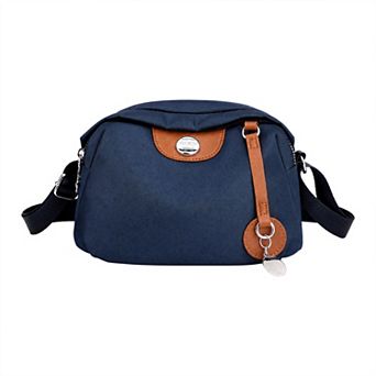 Oxford Crossbody Bag for Women Casual Everyday Shoulder with Adjustable Strap Zipper Closure