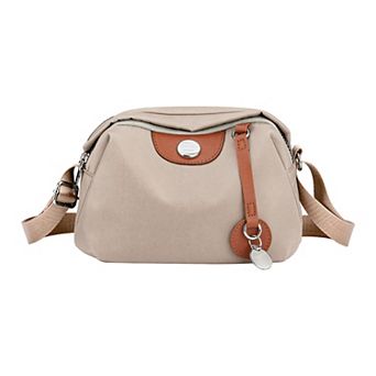Oxford Crossbody Bag for Women Casual Everyday Shoulder with Adjustable Strap Zipper Closure