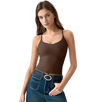 Cross Back Sleeveless Cami