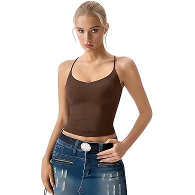 Cross Back Sleeveless Cami