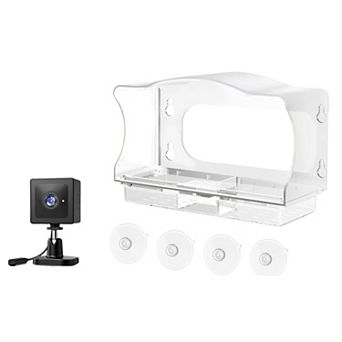 Coolfly x Freeseason - 2K HD Smart Window Bird Camera with AI ID and Suction Mount
