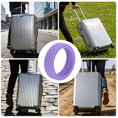 Durable Luggage Wheel Covers Set of 4 for Travel Protection