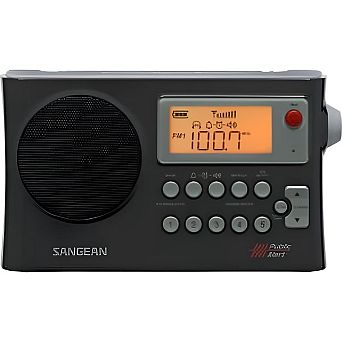 Sangean PR-D4W AM/FM/NOAA Weather Alert Digital Tuning Portable Radio