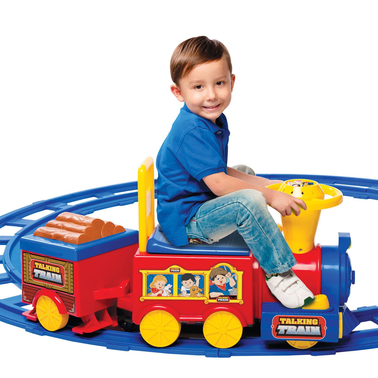 talking train toy