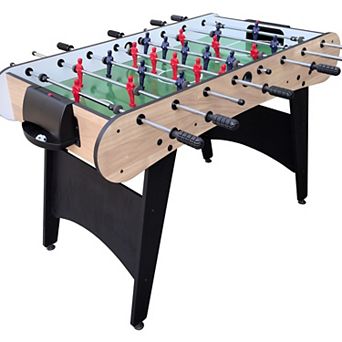 WOW PIONEER Professional Soccer Football Game Table for Indoor Recreation and Family Fun