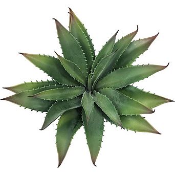 Artificial Aloe Vera Plant, Large Faux Succulent for Indoor & Outdoor Decor