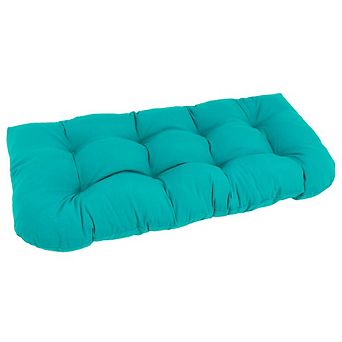 Blazing Needles U-Shaped Twill Tufted Settee/Bench Cushion