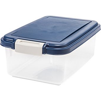 IRIS 11 Lbs /12-qt Airtight Pet Food Storage Container, Dog Cat Bird and Other Pet Food Treats