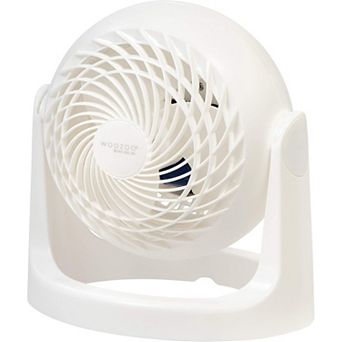 IRIS WOOZOO Fan, Circulator Fan, Table Air Circulator, Desk Fan, Fan for Bedroom, 3 Speeds, 46ft
