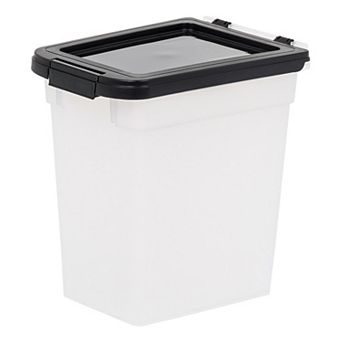 IRIS 10 Lbs Dog Food Storage Container with Airtight Seal and Buckle, Cat Food, Bird Seed or Any