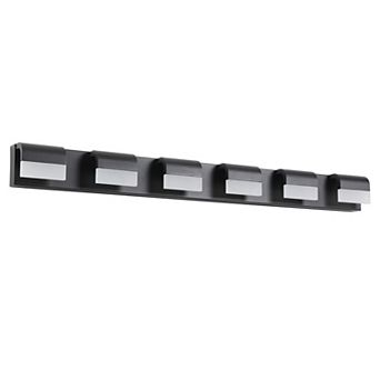 Contemporary Dimmable LED Vanity Wall Light, Bathroom Over-Mirror Fixture