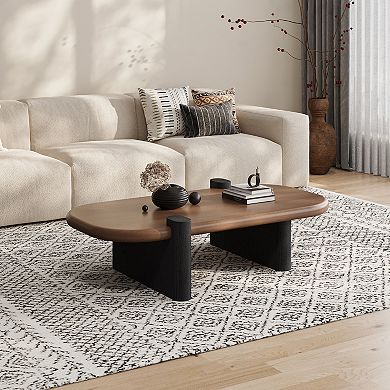 52" Low Coffee Table for Home Living Room