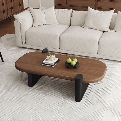 52" Low Coffee Table for Home Living Room
