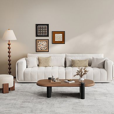 52" Low Coffee Table for Home Living Room
