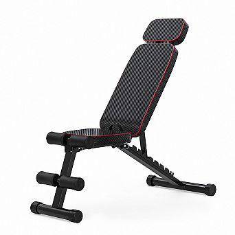 Gikpal 9-Positions Adjustable Foldable Bench, 800lbs cap, for home gym full-body training