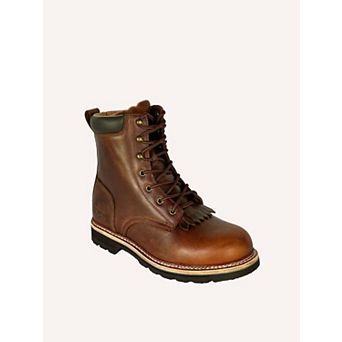 Ax Men Boots Braxton 8 Inch Padded Collar Front Lace