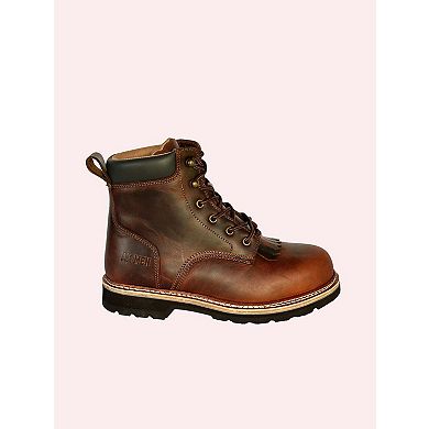 Ax Men Boots Exodus 6 Inch Front Lace Steel Toe