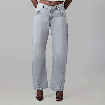 Lennox High Rise Barrel Jeans