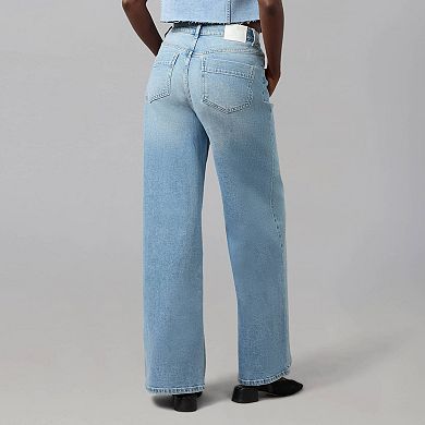 Milan Ultra High Rise Wide Leg Jeans