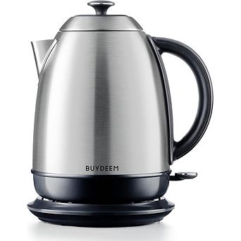 BUYDEEM K640 1.7-Liter Stainless Steel Electric Kettle, 1440W